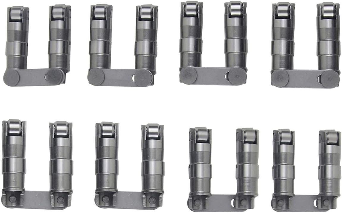 Set of 8 Hydraulic Roller Lifters & Small Block HJPTL0 Compatible with Chevy SBC 327 350 307 400 V8