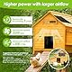 25W 12V Solar Ventilator mit Doppelter Solarlüfter Wetterfest Solar Lüfte für Gartenhaus Gewächshaus Keller Wohnmobil Outdoor（Schwarz）