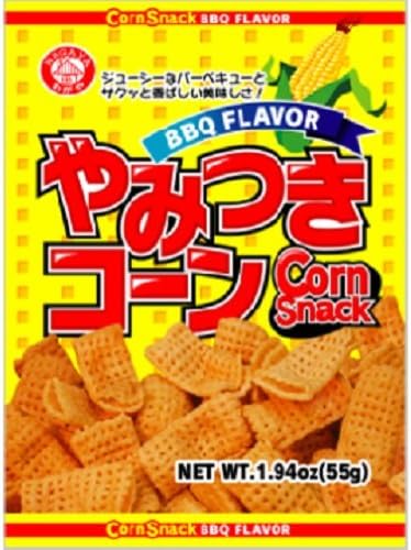 Wagaya Corn Snack, BBQ, 1.94 Ounce (Pack of 10)