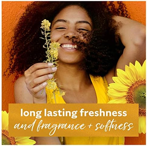Comfort Sunshiny Days all-day odour defence Fabric Conditioner for long lasting freshness and fragrance + softness 36 Wash 1.26 l pack of 6 (216 washes in total)