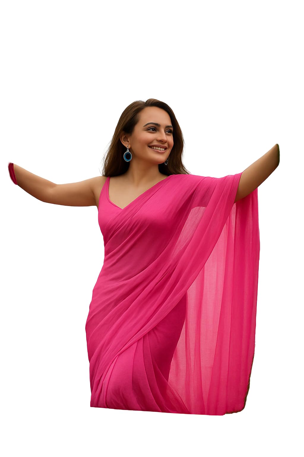 Elegant Georgette Saree with Blouse Piece | Wedding & Festive Collection Saree for Women-image-35