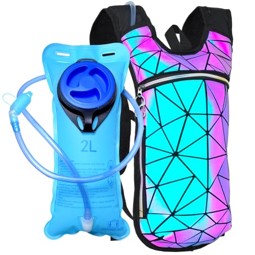 Image of Sojourner Rave Hydration Pack - Hydration Backpack - Hydropack with 2L Bladder - Water Backpack for Festivals, Hiking, Running, Biking and More