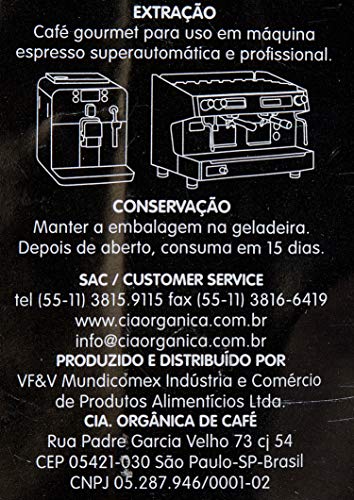 Cia Orgânica Supreme Gourmet Orgânico em Grãos 1kg