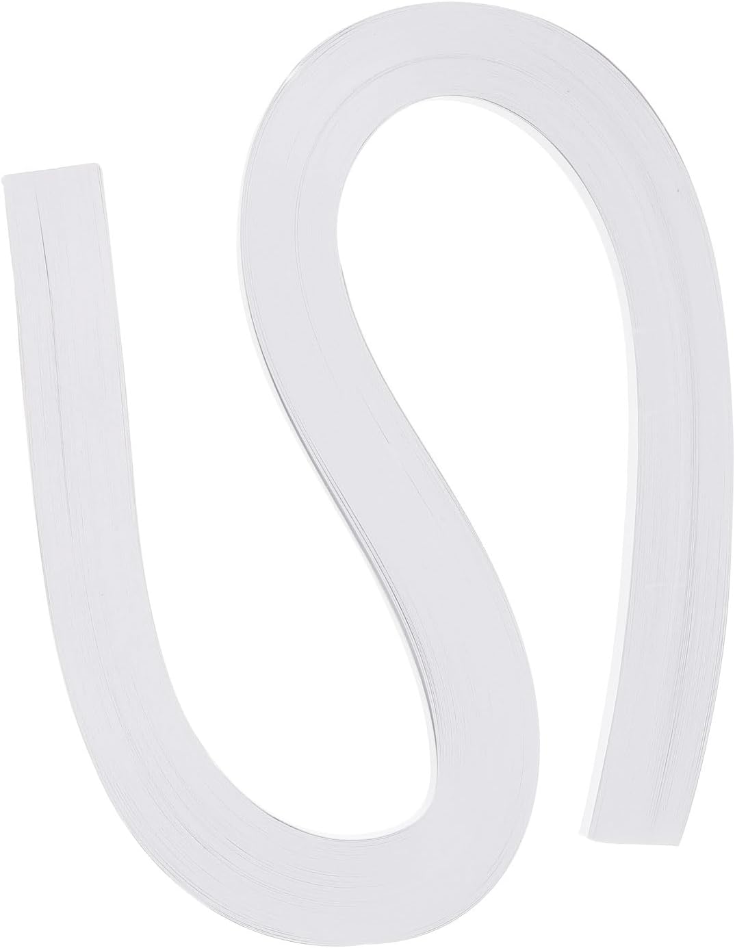 PATIKIL 120pcs Quilling Strips Paper 3/8"(10mm) 54cm Origami Paper Quilling Strip for Art DIY Hand Craft Christmas, White