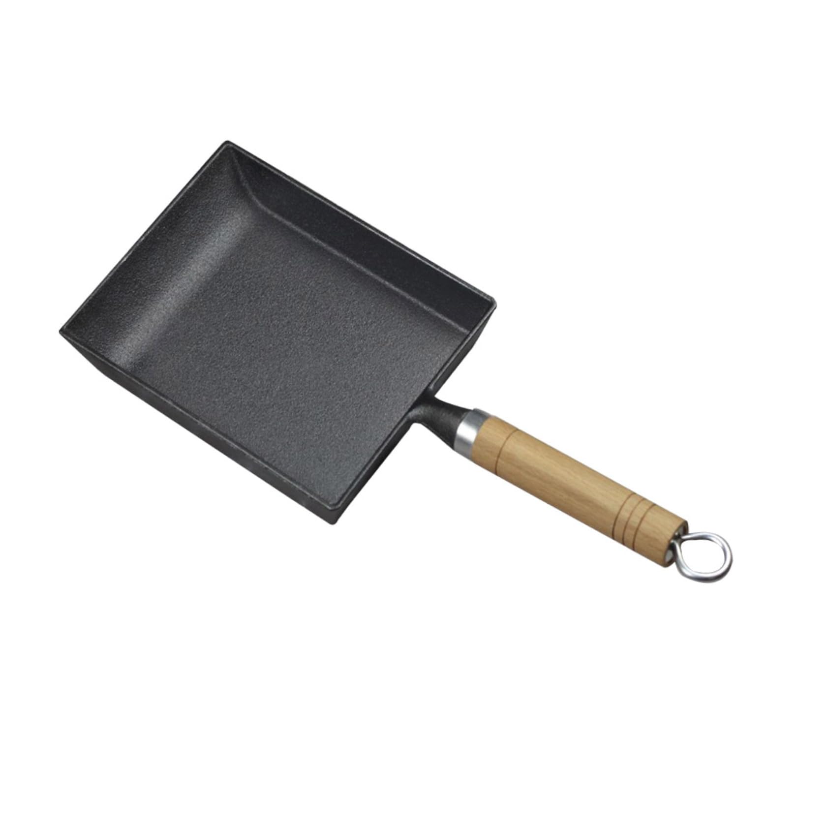 Poêle fonte carrée SHINEOFI de qualité supérieure pour une cuisson saine sans chimie