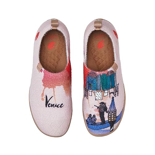 Image of UIN Women's Art Travel Shoes Slip On Casual Cozy Loafers Lightweight Comfort Fashion Sneaker Toledo Ⅰ