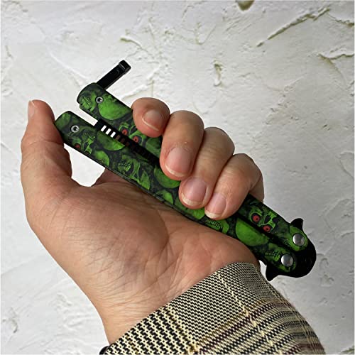 Peine plegable estilo mariposa para práctica y entrenamiento miniatura 5