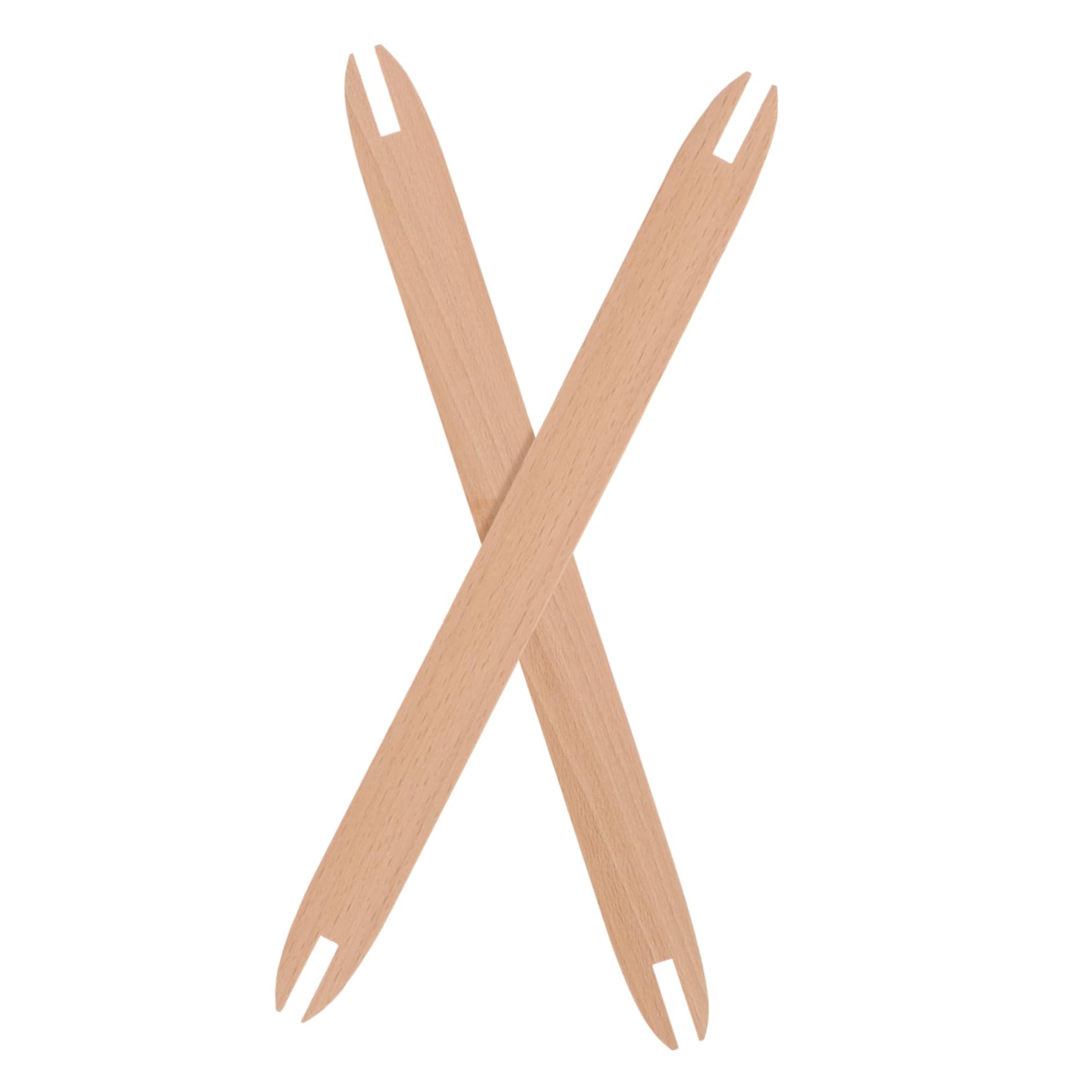 Angoily 5 Sätze DIY Webschiffchen Holz Strickwerkzeug Für Heimprojekte Für Häkeln Und Stricken Von Schals Und Pullovern Robuste Und Komfortable Oberfläche Für Bastelarbeiten 2 Stück * 5