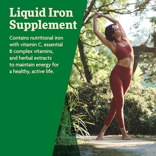 image for Floradix by Salus Iron & Herbs - Liquid Herbal Supplement for Energy S