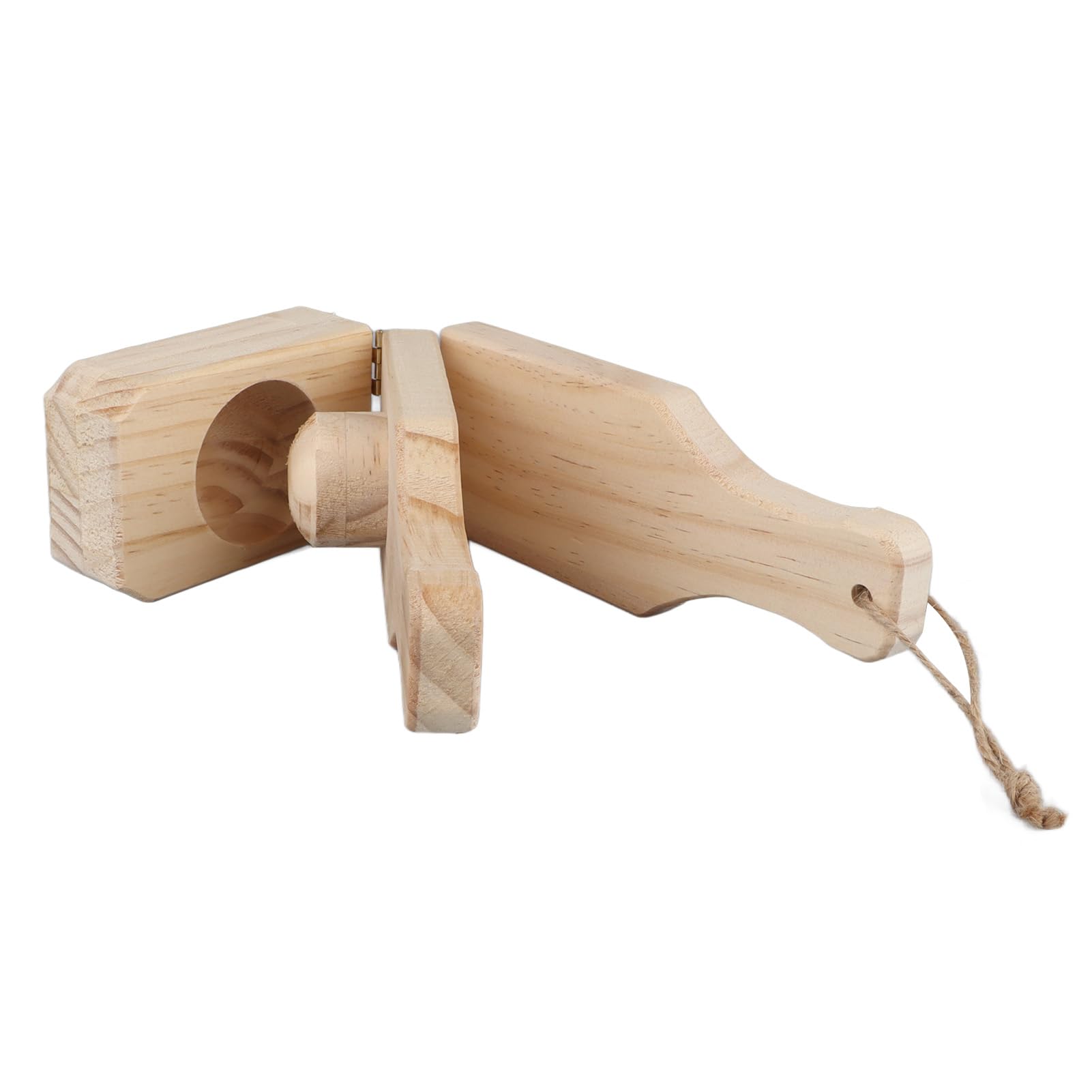 Prensa de Plátano, Tostonera de Madera, Triturador de Plátano, Plátano Frito Reutilizable, Máquina de Plátanos Rellenos con Cordón Colgante