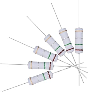 uxcell 30Pcs 0.15 Ohm Resistor, 2W 5% Tolerance Metal Oxide Film Resistors, Axial Lead, Flame Proof for DIY Electronic Projects and Experiments