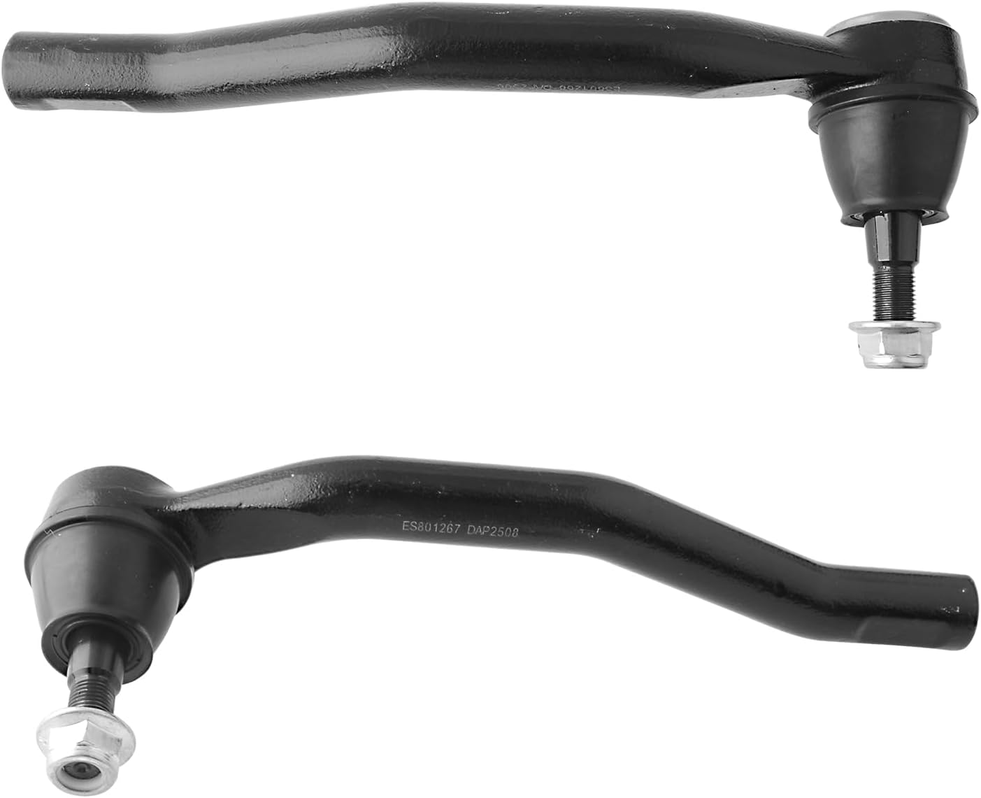 2pc Front Outer Tie Rod Ends Kit ES800048 ES800108 for Nissan Frontier 2005-2019, for Nissan Pathfinder 2005 2006 2007 2008 2009 2010 2011 2012, Xterra 2005-2015, Steering Tie Rod Ends Outer Kit