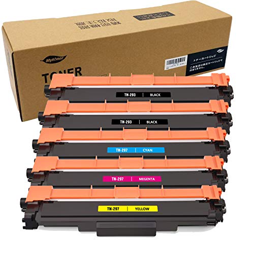 Brother TN-293 トナーカートリッジ 3色セット Amazon | Mytoner TN-293 TN-297 ブラザー BROTHER TN-293BK TN293