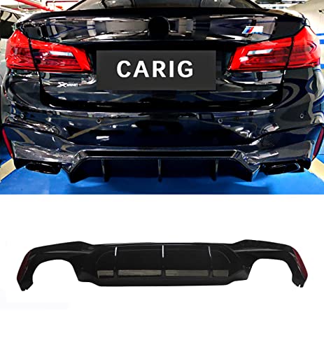 Amazon | CARIG G30 リアディフューザー 2017-2023 BMW 5シリーズ G30