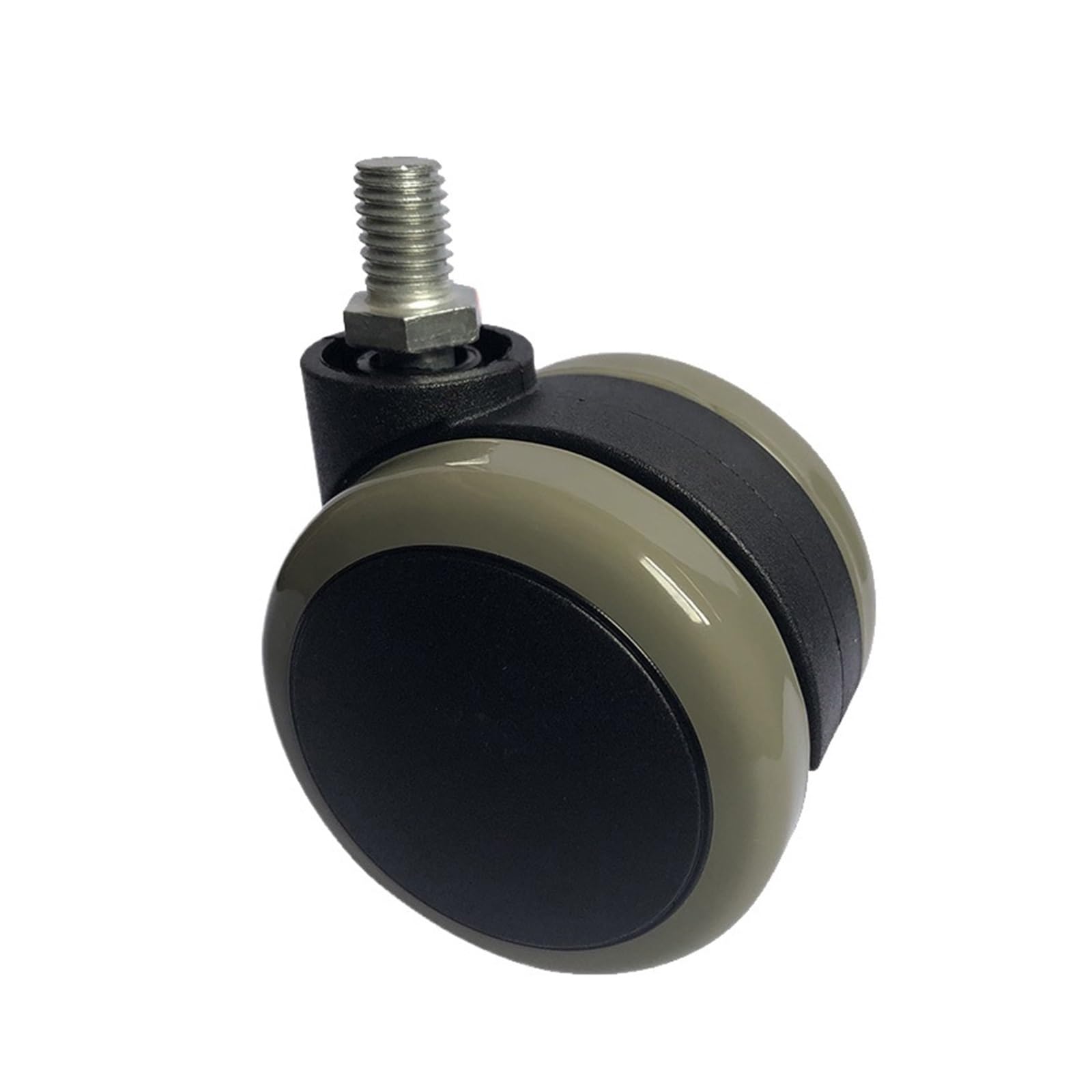 MXXDMOPD 5 Pieces/lot 2. inch Swivel Chair M10/M11 Wheel Caster Computer Accessories Mute(Screw-Grey)