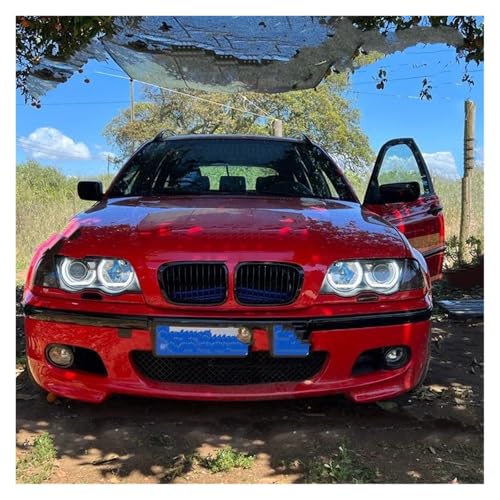 Faros angel eyes LED blanco para coche BMW E70 E71 Z4 E90 luz diurna 7