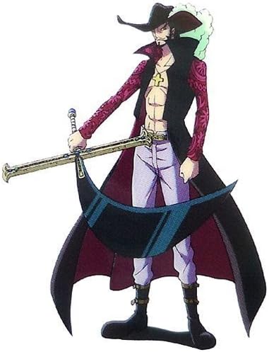 ワンピース《鷹の目/ジュラキュール・ミホーク》転写ステッカー☆アニメキャラクターグッズ（シール）通販☆