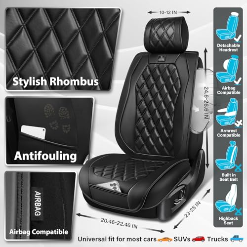 CAR PASS Nappa Rhombus Design Covers