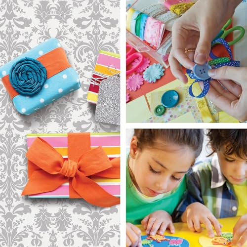 Image of Glue Dots, Mini Dots Value Pack, Double-Sided, 3 /16 inch, 600 Dots, DIY Craft Glue Tape, Sticky Adhesive Glue Points, Liquid Hot Glue Alternative, Clear