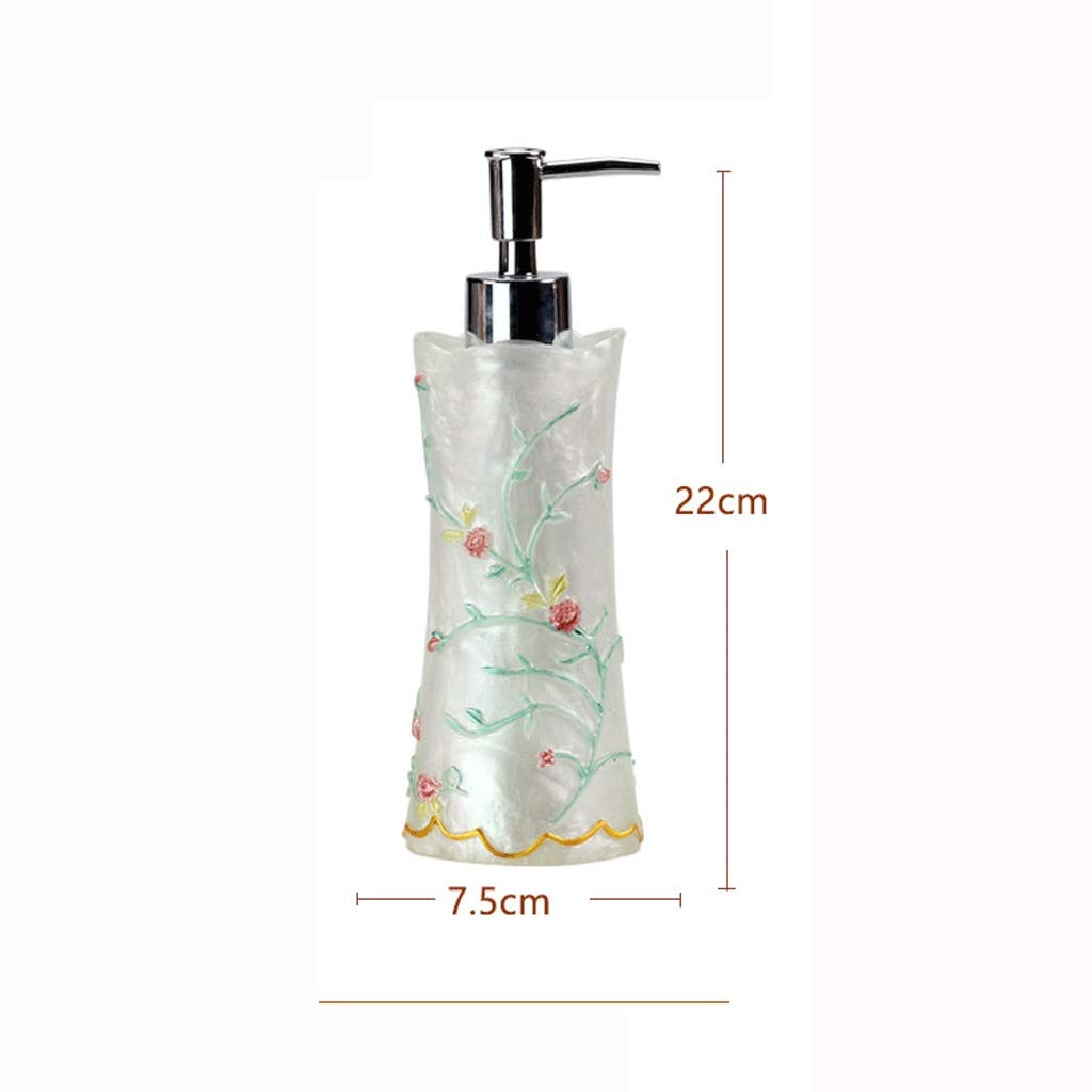 Dispenser per Doccia, Cucina e Bagno con flacone Dispenser a Pompa Manuale in Ceramica per lozione.