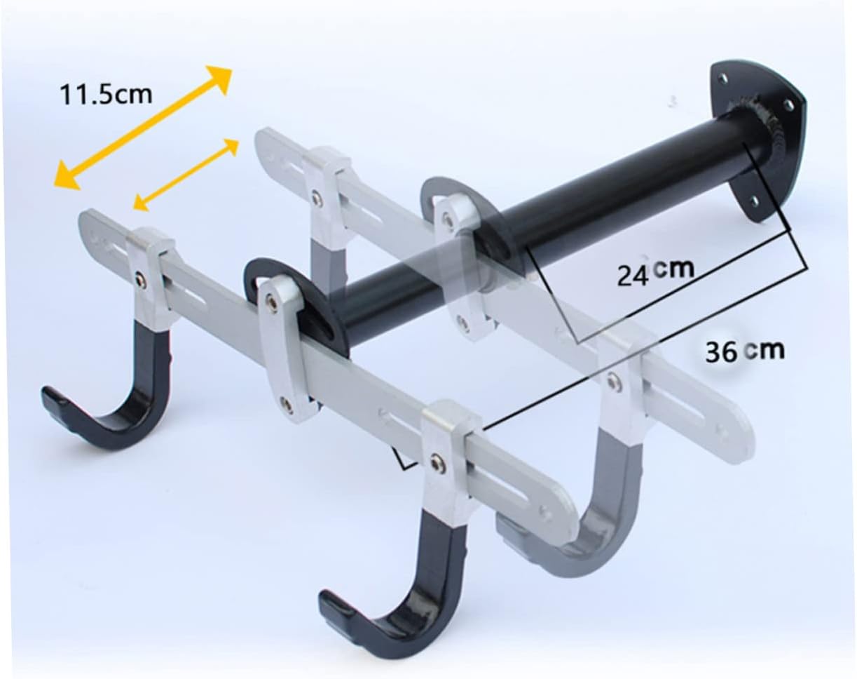 Bike Hanger Rack Garage Wall Mounted Storage System Vertical Hook for Indoor Boy Girl Balance Bike Hanger
