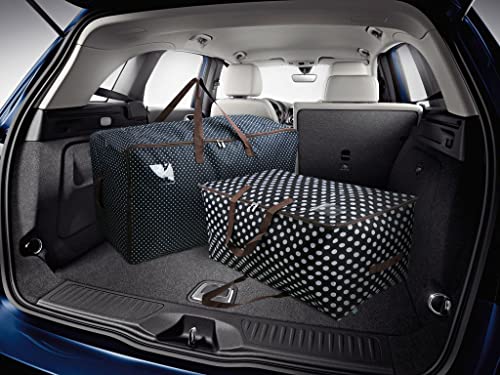 AMJ 2 Pack Moving Bags Heavy Duty Extra Large Stronger Handles Wrap Totes Storage Boxes Storage Totes, Storage Totes for Space Saving, Fold Flat, Alternative to Moving Box, Black by AMJ - Image 2