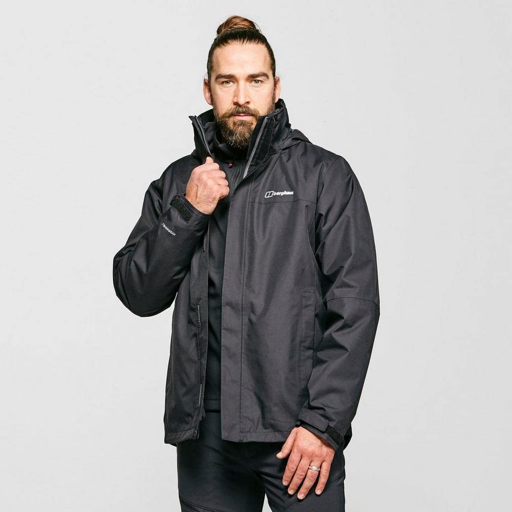 Berghaus Męska kurtka wodoodporna Alpha 2.0 Gemni 3w1 | odpinany polar | lekka kurtka