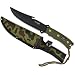 Yes4All Hunting Survival Fixed Blade Knife / Tactical Knife with Sheath – Full Tang Camping Knife Set – Hunting Dagger Knife / Tactical Dagger – H266A