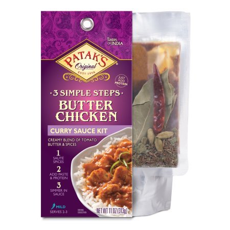 Pataks - Juego de salsa de gallinas de gallinas (3 pasos, 11oz, 1 unidad)