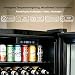 E-Yards Freistehender & Unterbau Getränkekühlschrank, Dreifach verglaste Glastür, LED-Display & Innenbeleuchtung, Leiser Weinkühler & Bierkühler mit verstellbaren Ablagen und Temperaturregelung