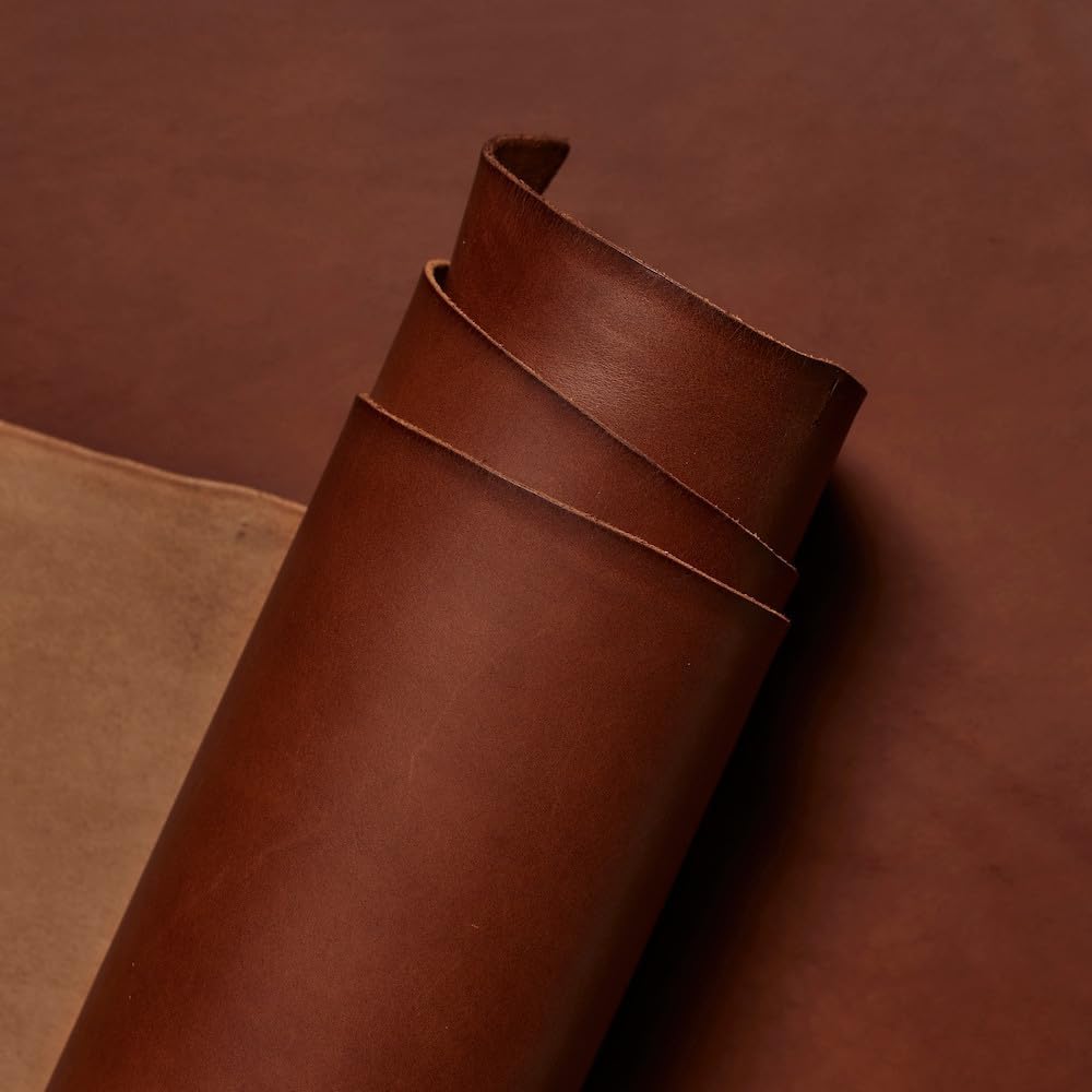Walpier Conceria, Buttero, Italian Vachetta Leather, Panel, Cognac #23