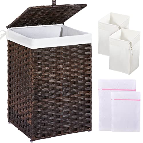 Greenstell LH011-V2-BN-GL-VC Laundry Hamper With Lid thumb #7