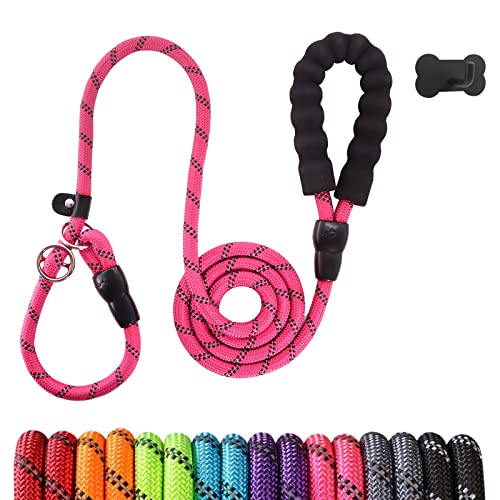 Surepet Slip Lead Dog Leash: 4/5/6FT Reflective Dog Leash for...