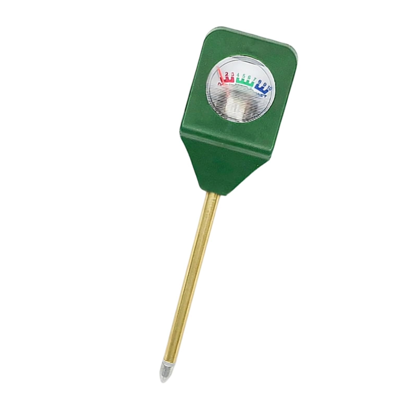 Single Probe Soil Water Meter Analog Readout Garden Water Gauge with ABS Body and Metal Probe for Houseplants and Vegetable Beds Care Garden Checker Flower Container Reader Plant Watering Tool