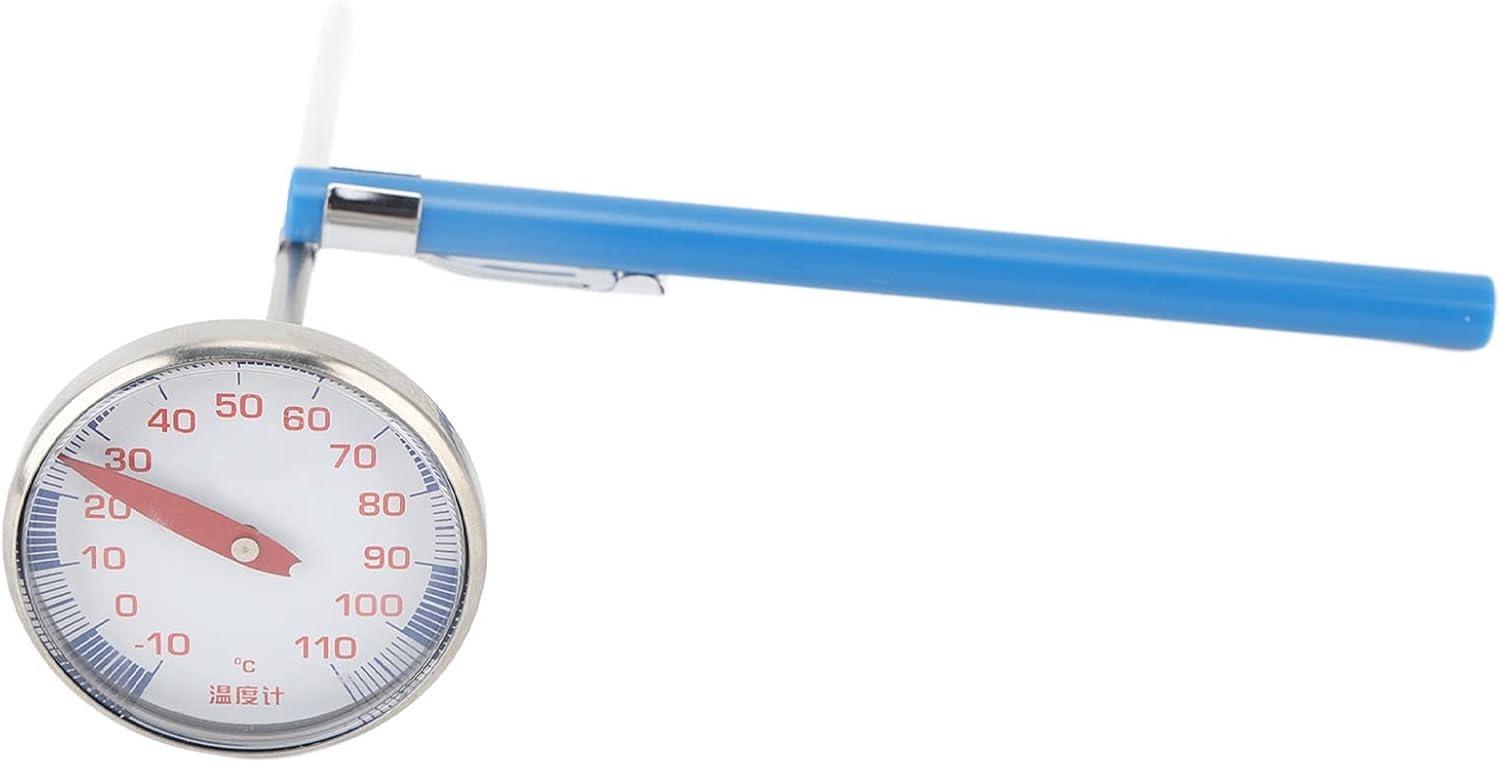 Stainless Steel Meat Dial Thermometer, Cooking Dial Thermometer Thermometer High Accuracy Dial Thermometer for Kitchen Cooking