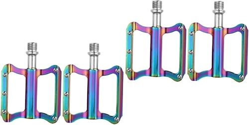 GANAZONO 2 Pairs Pedal Bike Accessories for Kids Footrest Kid Bike Accessories MTB Platform Aluminium Alloy