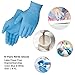 LET'S RESIN Resin Mixing Cups 10oz Epoxy Mixing Cups -50 Plastic Disposable Measruing Cups with 50 Stir Sticks, 50 Orange Wood Sticks, 10 Pairs Nitrile Gloves