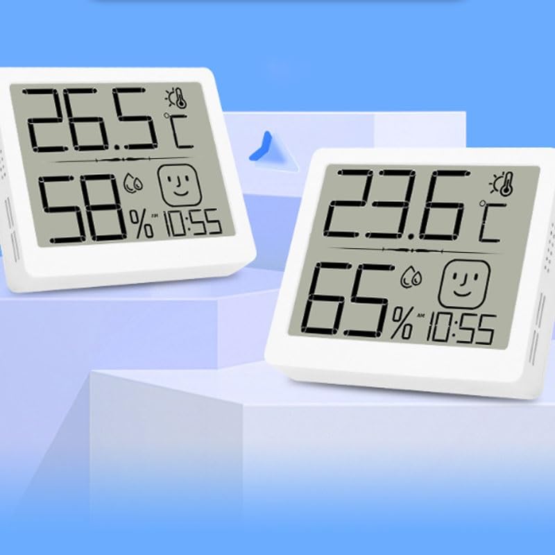 High Precision Indoor Household Digital Display for Temperature Humidity Monitoring