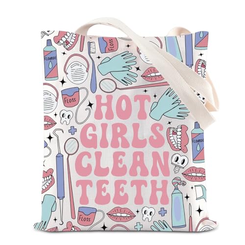Bolso tote para dentistas y asistentes de higiene dental