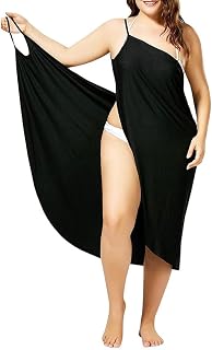 PALAY® Beach Wear Dress for Women Stylish Solid Spaghetti Strap Wrap Swimsuit Cover Up Lightweight Sarong Beach Outfits fo... Price In India