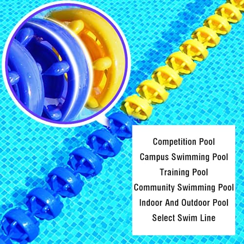 Kit divisorio galleggiante per piscine e spiagge – Cordone ideale per sport di nuoto e lezioni di nuoto – Migliora l'esperienza di allenamento sui corsi d'acqua