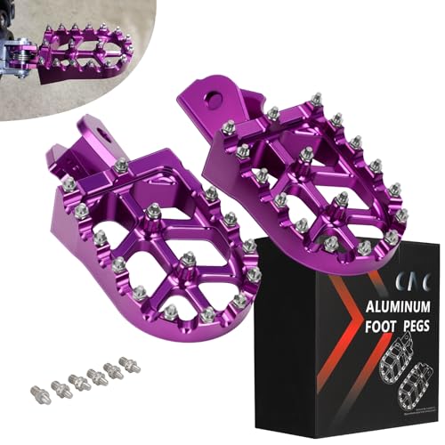 JFG RACING Dirt Bike Pegs,Motorcycle Foot Pegs MX Foot