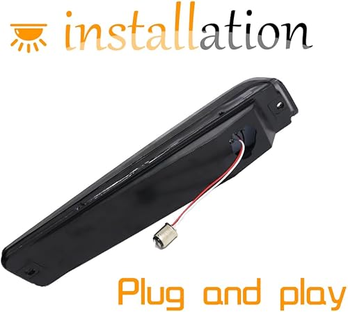 Miniatura 5 de Tonsya Para camiones Ford F-150 de 1973, 1974, 1975, 1976, 1977, 1978, 1979, Ford Bronco, luces direccionales de esquina delantera con lente ahumada