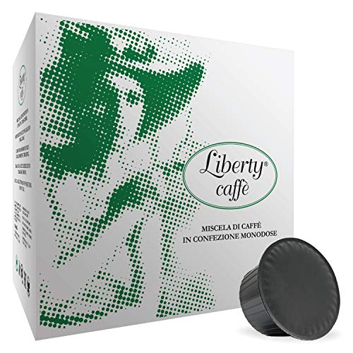 Liberty Caff - Cpsulas 100 % arbica compatibles con Dolce Gusto (100 x 7 g)