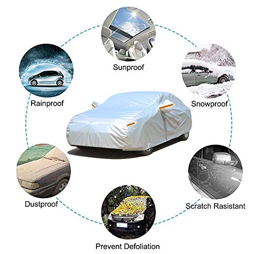 Image of GUNHYI 6 Layer Car Cover Waterproof All Weather, Fit MINI Cooper Clubman /Cooper Countryman /Hardtop /Convertible (Deliver 3-8 Days)