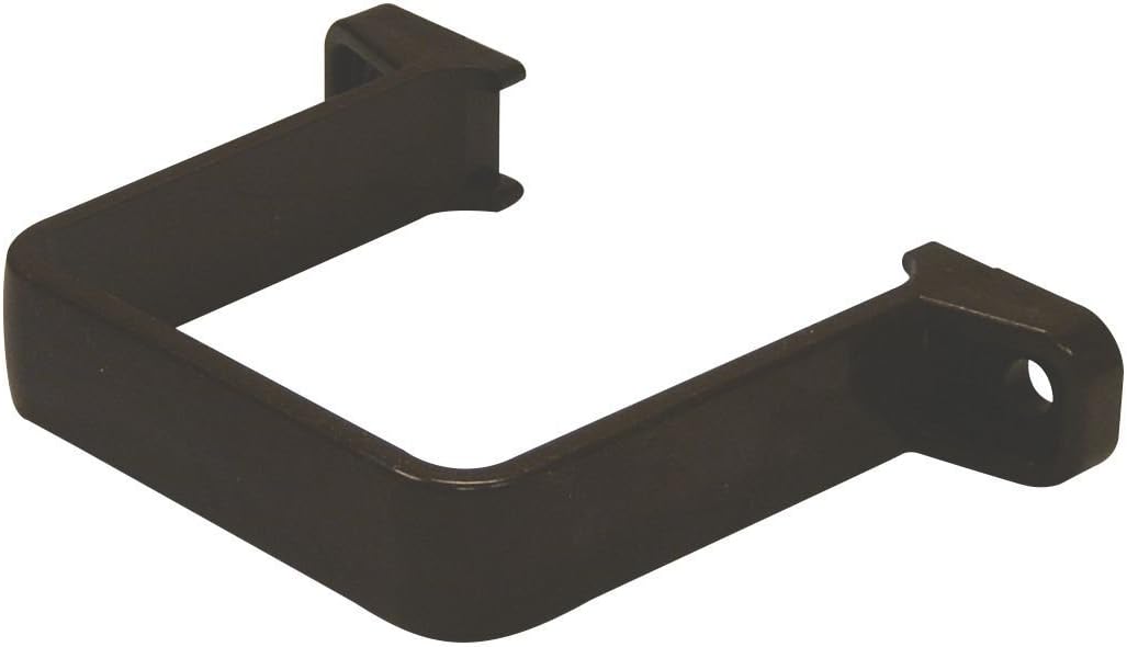 Pack of 2 x FLOPLAST Square Flush Downpipe Clips RCS2 (WHITE)