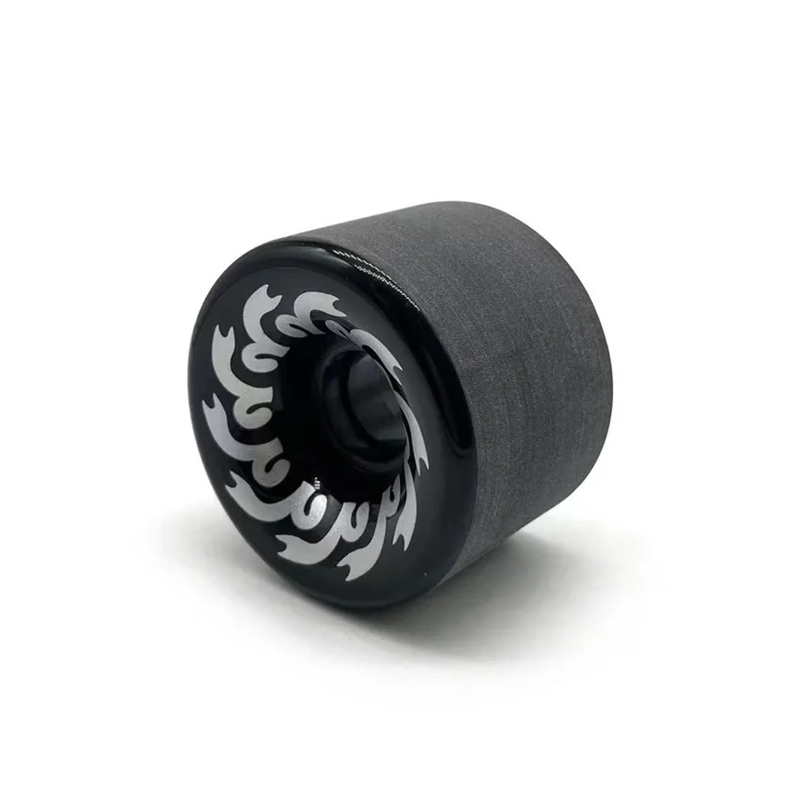 Lot de 4 roues de skateboard Longboard 7051 - Longue brosse - Pour scooter de rue - Planche de surf - En polyuréthane - Grande poulie antidérapante - Haute élasticité