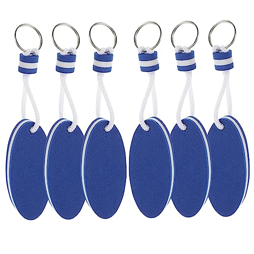 Porte-clés flottant éponge BESPORTBLE x18 pour nautisme et surf