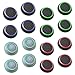 Fosmon (8 Parejas / 16 Contar) Analog Controller Silicona Palo Grips Cap Joystick Thumb Stick Funda Compatible con PS4, PS3, Xbox One, y Xbox 360 - Fosmon empaquetado