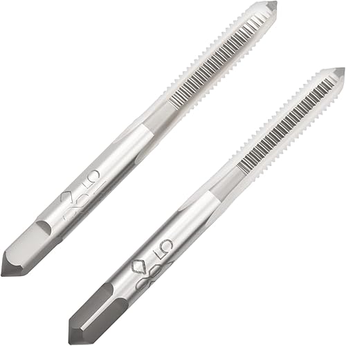 Miniatura 15 de M8 X 1.25 Métrico Mano Tap, Mano Derecha M8 X 0.049 in Roscado Mano Grifo 1Par